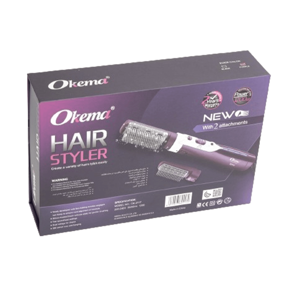 فرشاة استشوار مصفف للشعر من اوكيما - OK-2117-2 - الصورة 2